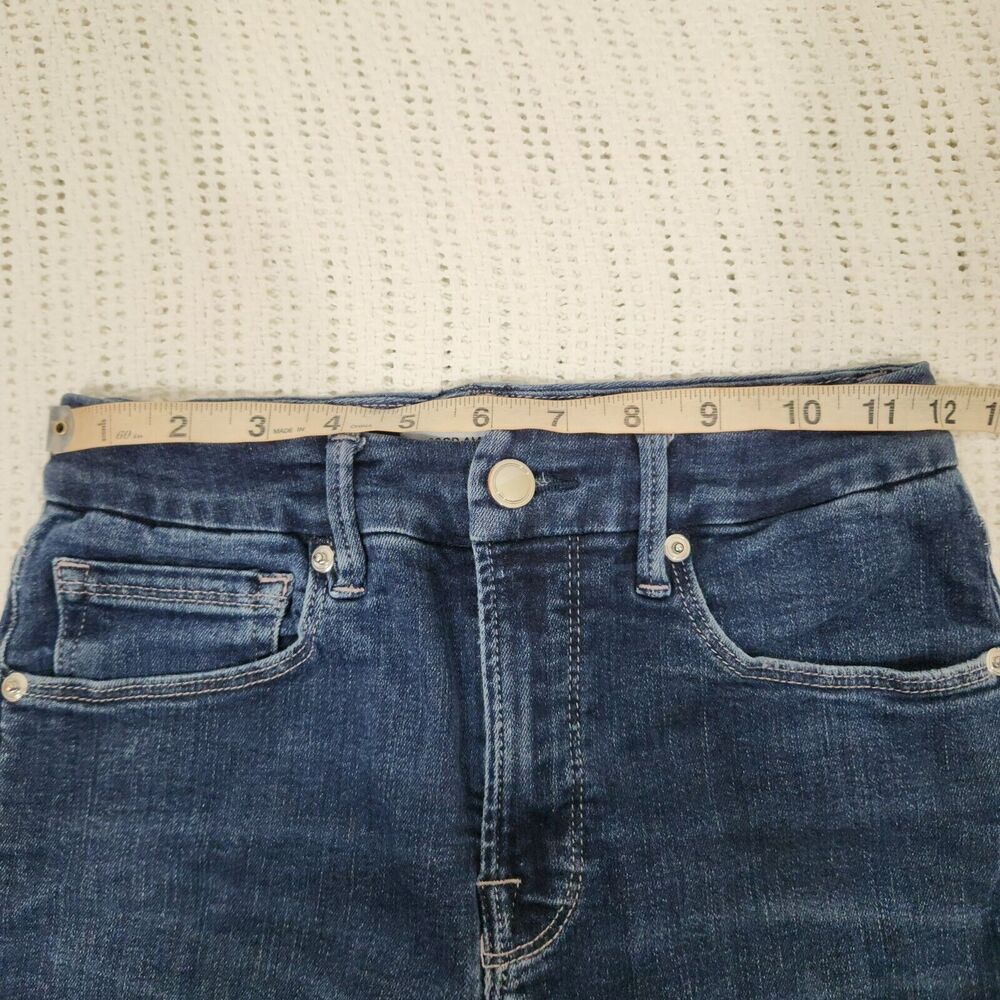 Good American Good Legs Skinny Jeans Size 2 26 Waist GLC899T Blue260 Denim - Picture 6 of 6